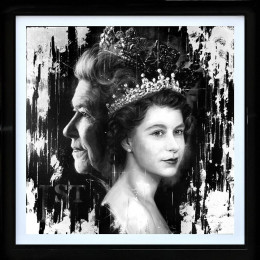 HRH - Deluxe Limited Edition - Canvas - Black Framed