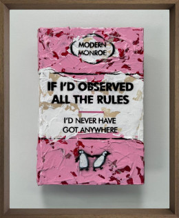 I'D Never Have Got Anywhere - Mini Storybook - Original - Framed