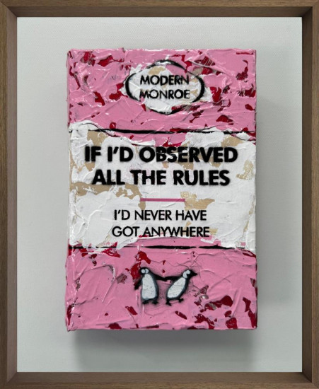 I'D Never Have Got Anywhere - Mini 3D Storybook - Original - Framed I'D Never Have Got Anywhere - Mini 3D Storybook - Original - Framed