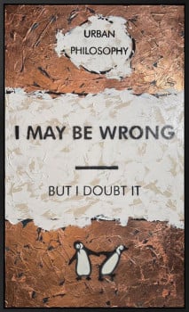 I May Be Wrong - XL Canvas - Original - Framed I May Be Wrong - XL Canvas - Original - Framed
