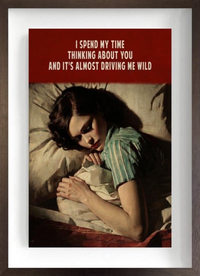 I Spend My Time - ReMastered - Original - Framed I Spend My Time - ReMastered - Original - Framed