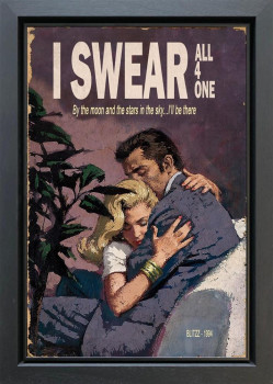 I Swear - Original - Framed