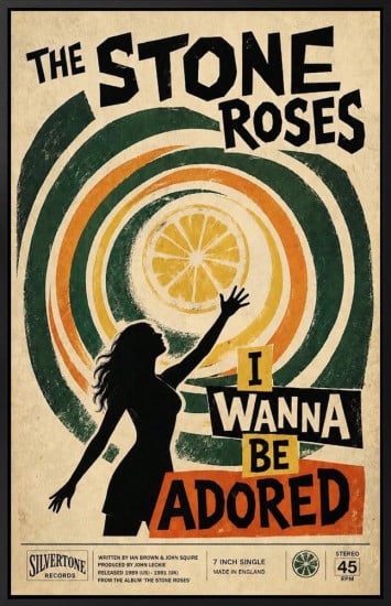I Wanna Be Adored - ReSouled Canvas - Original - Framed I Wanna Be Adored - ReSouled Canvas - Original - Framed
