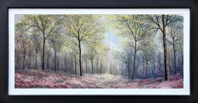 In Full Bloom - Original - Black Framed