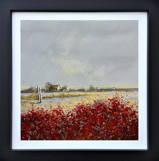 In The Heart Of The Fields - Original - Framed In The Heart Of The Fields - Original - Framed