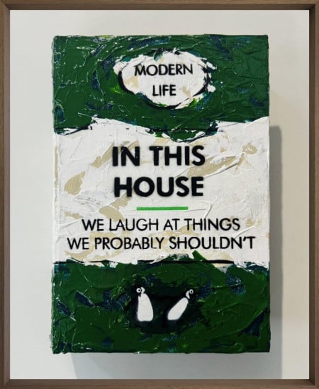 In This House - 3D Storybook - Original - Framed
