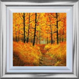 Into Autumn - Original - Framed Into Autumn - Original - Framed