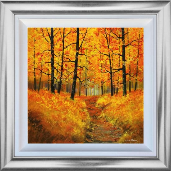 Into Autumn - Original - Framed Into Autumn - Original - Framed