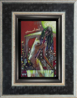 Iron City - Original - Framed