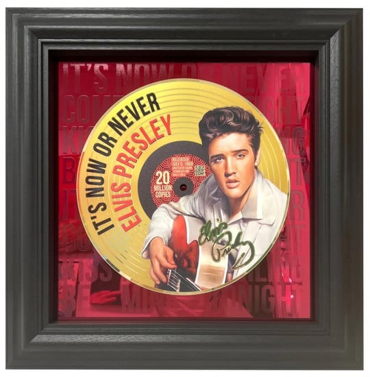 It's Now Or Never - Original - Framed It's Now Or Never - Original - Framed