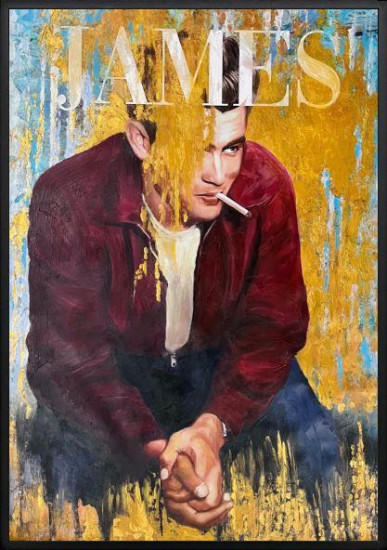 James - Original - Framed James - Original - Framed