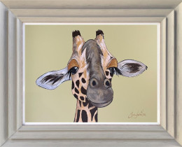 Jeffery - Original - Light Grey Framed