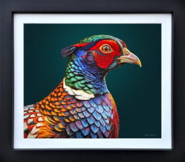 Jewel Of The Hedgerow - Original - Framed Jewel Of The Hedgerow - Original - Framed