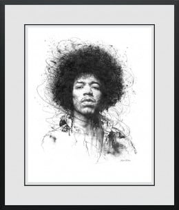 Jimi Hendrix II - Limited Edition - Framed Jimi Hendrix II - Limited Edition - Framed