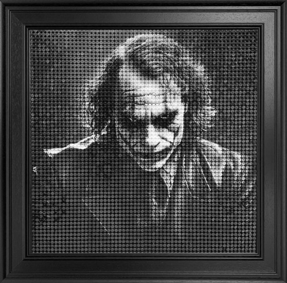 Joker - Deluxe Shimmerdisc - Framed