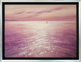 Journey At Dusk - Original - Framed