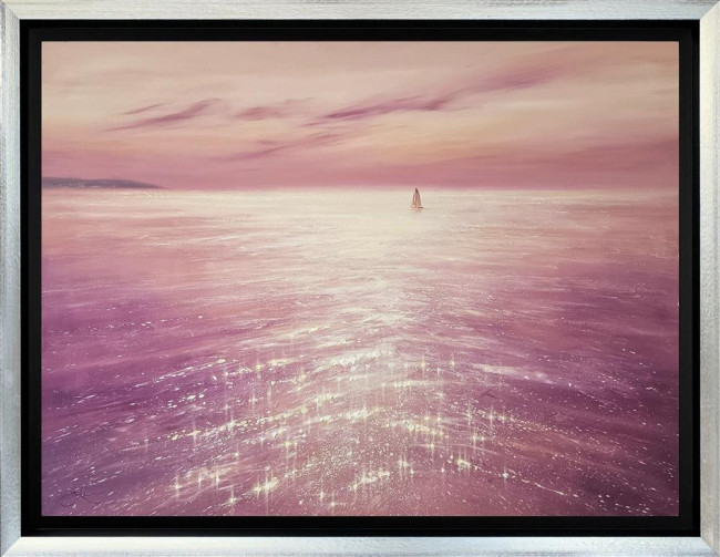 Journey At Dusk - Original - Framed Journey At Dusk - Original - Framed