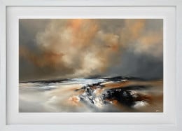 Just Before The Light Fades - Original - Framed