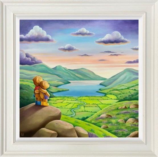 Just Us - Original - Framed Just Us - Original - Framed