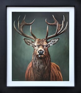 Keeper Of The Forest - Original - Framed Keeper Of The Forest - Original - Framed