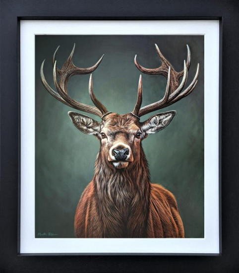 Keeper Of The Forest - Original - Framed Keeper Of The Forest - Original - Framed