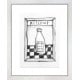 Ketchup! - Charcoal Study - Original - Framed