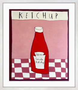 Ketchup! - Original - Framed