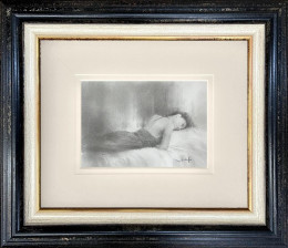 Kiss And Tell - Original Study - Framed