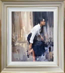 Kiss Chase - Limited Edition - Framed Kiss Chase - Limited Edition - Framed