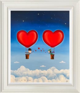 Kisses on The Wind - Original - Framed