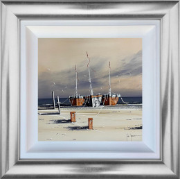 Knots And Reflections - Original - Framed