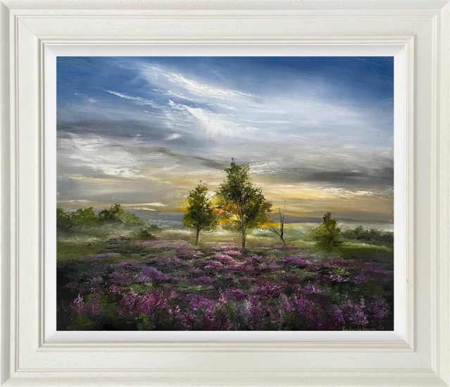 Lavender Twilight - Original - Framed