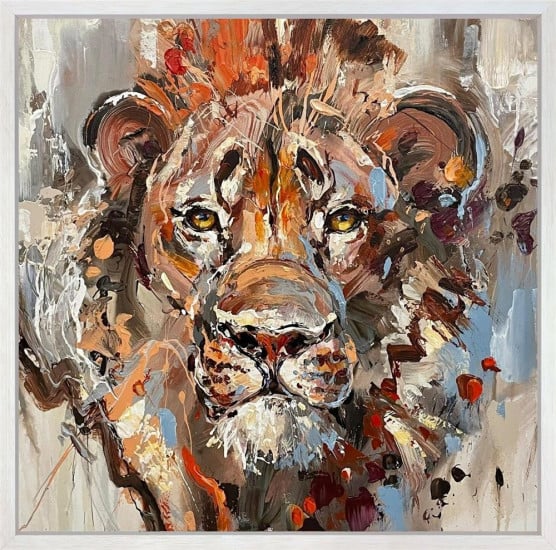 Leader Of The Pride - Original - Framed Leader Of The Pride - Original - Framed