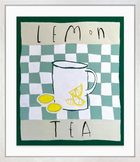 Lemon Tea - Original - Framed Lemon Tea - Original - Framed