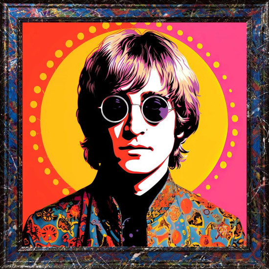Lennon - Fabrica Collection - Framed
