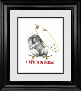 Life's A Ride - Original - Framed
