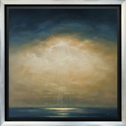 Lined With Gold - Original - Framed