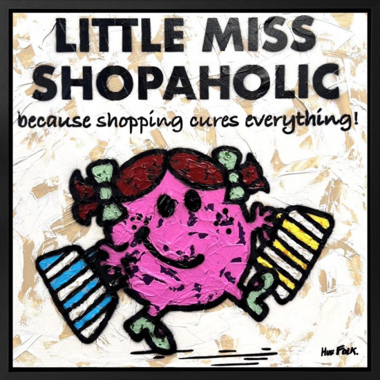 Little Miss Shopaholic - The Untold Stories - Original - Black Framed Little Miss Shopaholic - The Untold Stories - Original - Black Framed