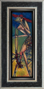 Lobster Tail - Tour Collection - Original - Framed