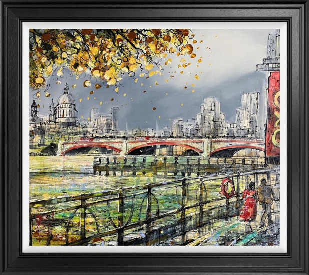 Londons Icons - Original - Framed Londons Icons - Original - Framed
