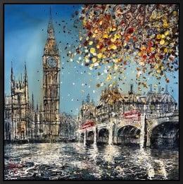 London In All Its Glory - Original - Framed London In All Its Glory - Original - Framed