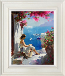 Lost In Thought - Original - Framed