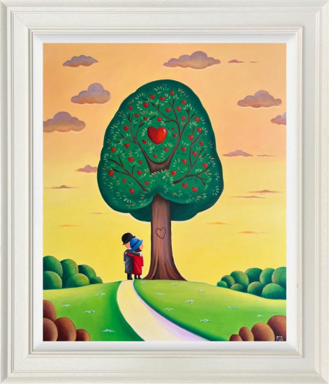 Love's Wonderful Journey - Original - Framed Love's Wonderful Journey - Original - Framed