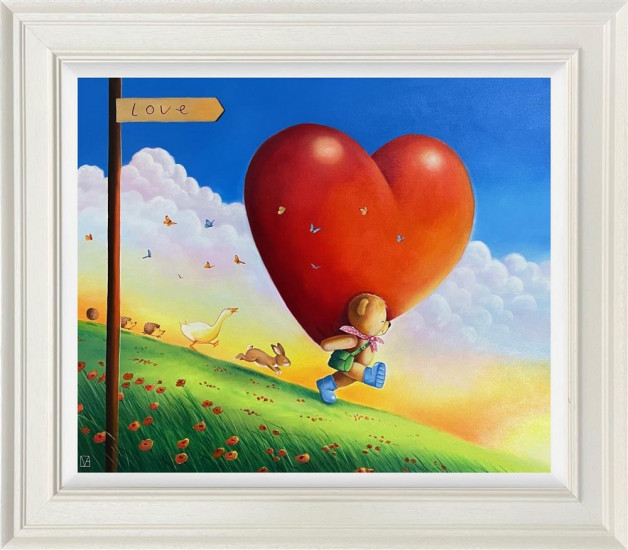 Love, The Gift I Carry - Original - Framed Love, The Gift I Carry - Original - Framed