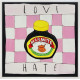 Love Or Hate - Canvas Deluxe - Original - Framed