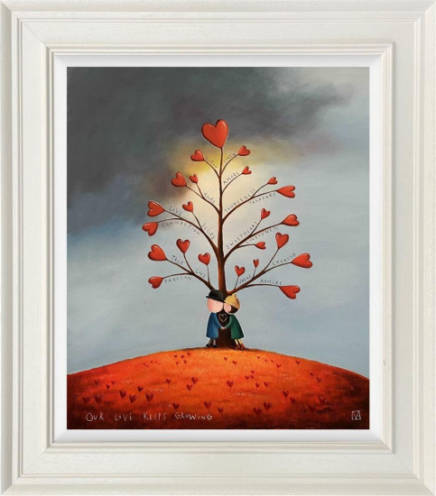 Love Keeps Growing - Original - Framed