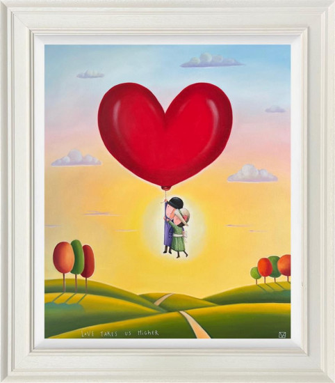 Love Takes Us Higher - Original - Framed Love Takes Us Higher - Original - Framed