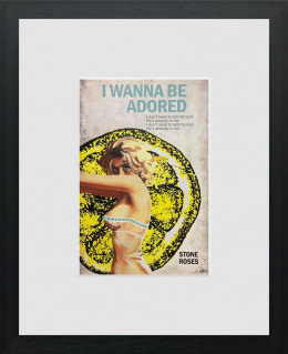 I Wanna Be Adored - Miniature - Limited Edition - Black Framed