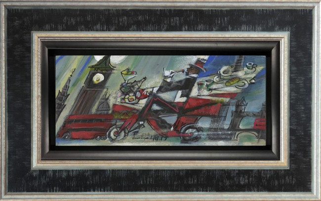 Lunch To Go - Original - Framed Lunch To Go - Original - Framed
