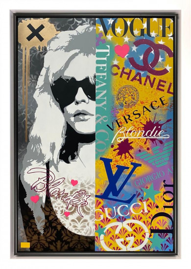 Luxury Blondie - Original - Framed Luxury Blondie - Original - Framed